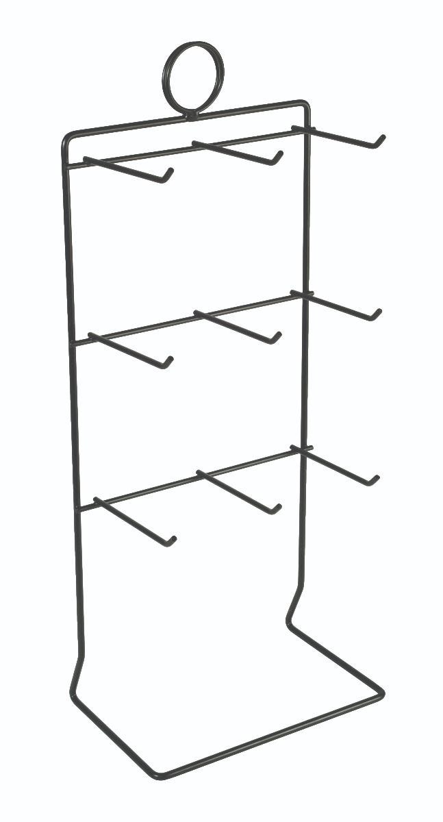 7263005 - COUNTER DISPLAY WITH 9 HOOKS