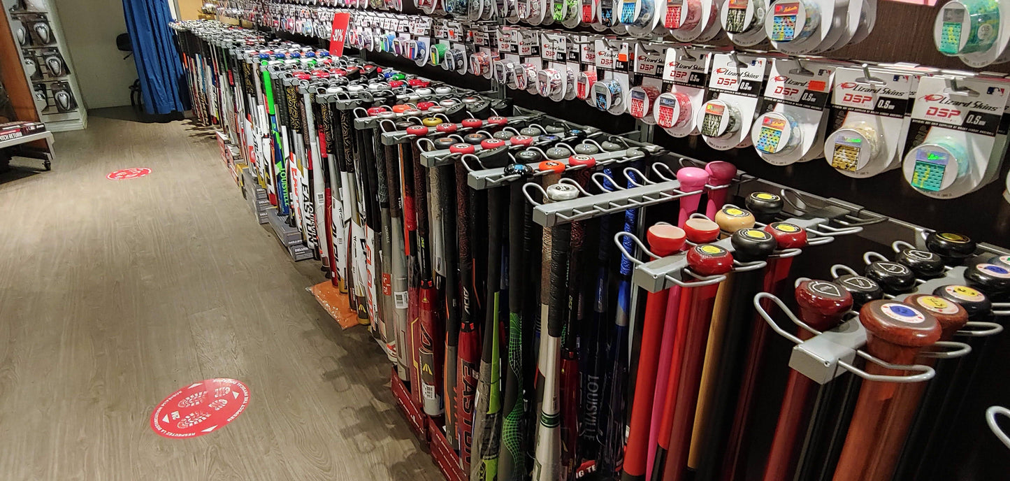 KBB10 - BASEBALL BAT HOLDER - 10 BATS