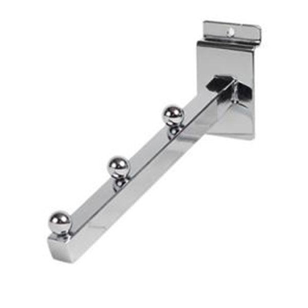 2220 - 3 BALL SLATWALL WATERFALL CHROME 6"