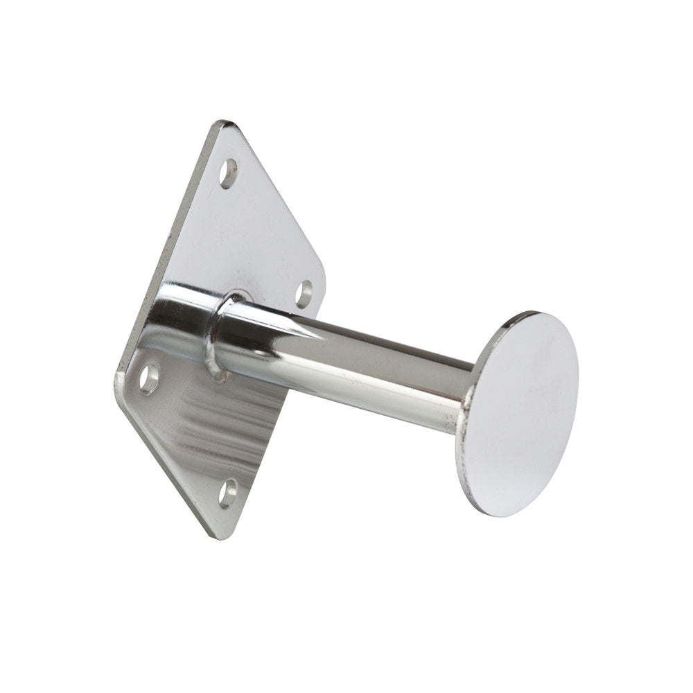 0002 - 3"L CHROME DRESSING ROOM WALLMOUNT HOOK