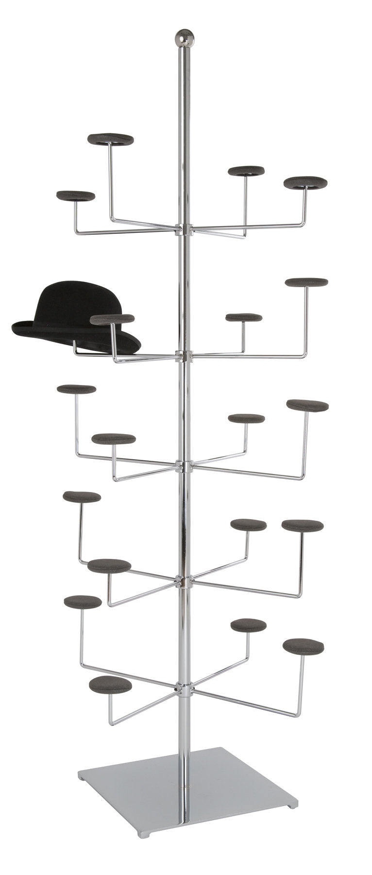 7300090 - HAT RACK 5 LEVELS 20 ARMS