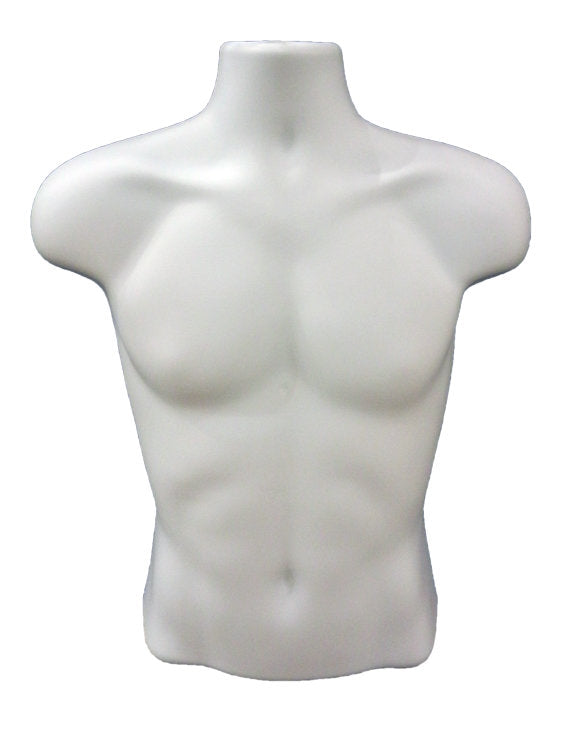 7600876 - MEN'S TORSO FREESTAND WHITE