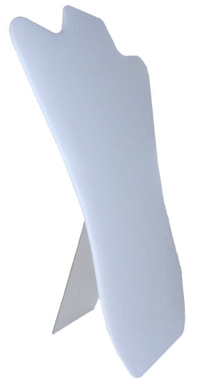 6487 - FAUX LEATHER NECK DISPLAY 8 5-8"X14 1-8"