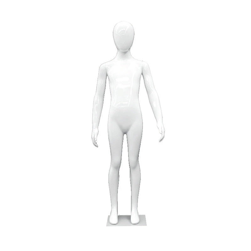 7609807 - GLOSSY WHITE CHILD MANNEQUINS 12 YEARS OLD