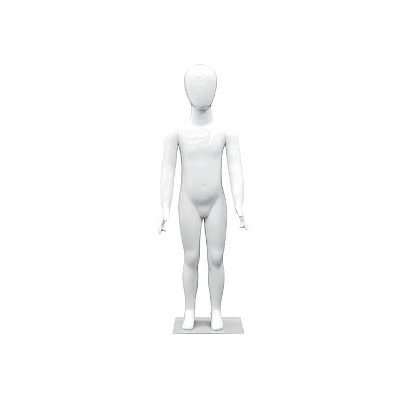 7609814 - GLOSSY WHITE CHILD MANNEQUIN 6 YEARS OLD