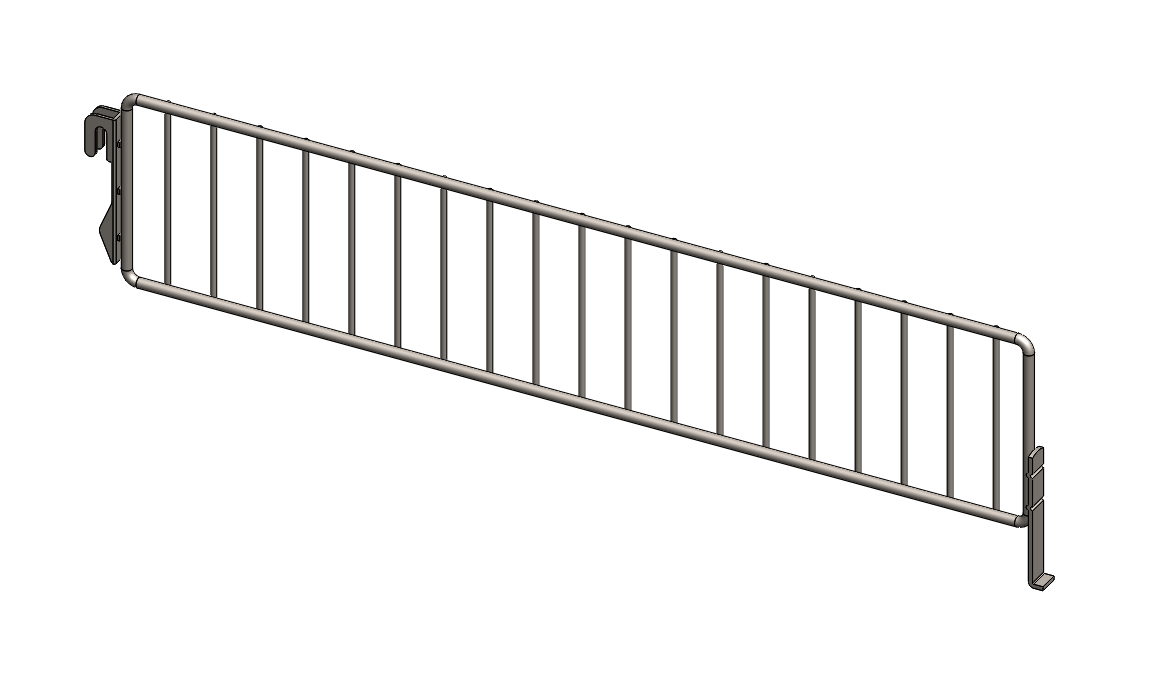 Gondola wire divider 18.5"X3.74"