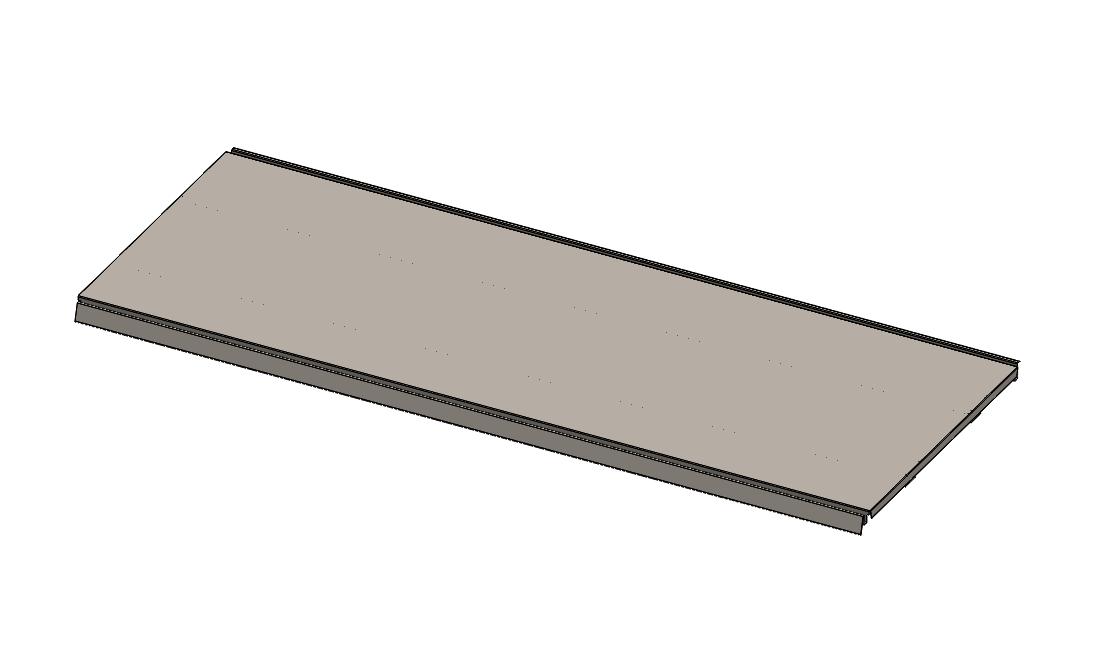 Retail heavy duty commercial shelving