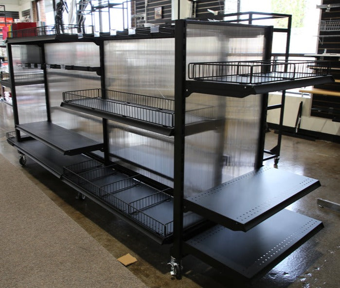 HDG WIRE FENCE AND DIVIDERS MATTE BLACK