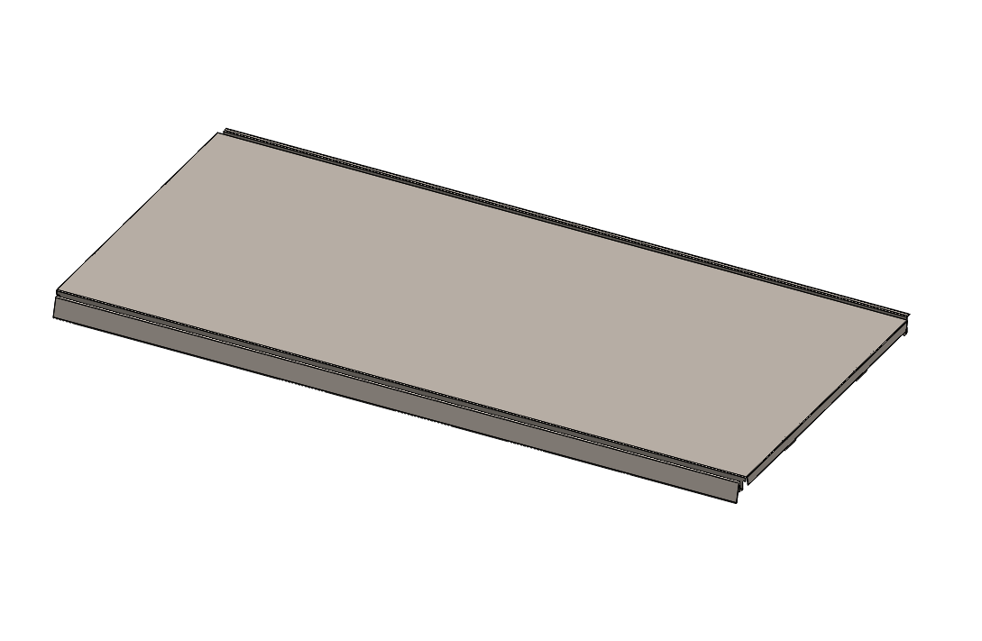 Q-Line retail commercial shelving 36"X8"