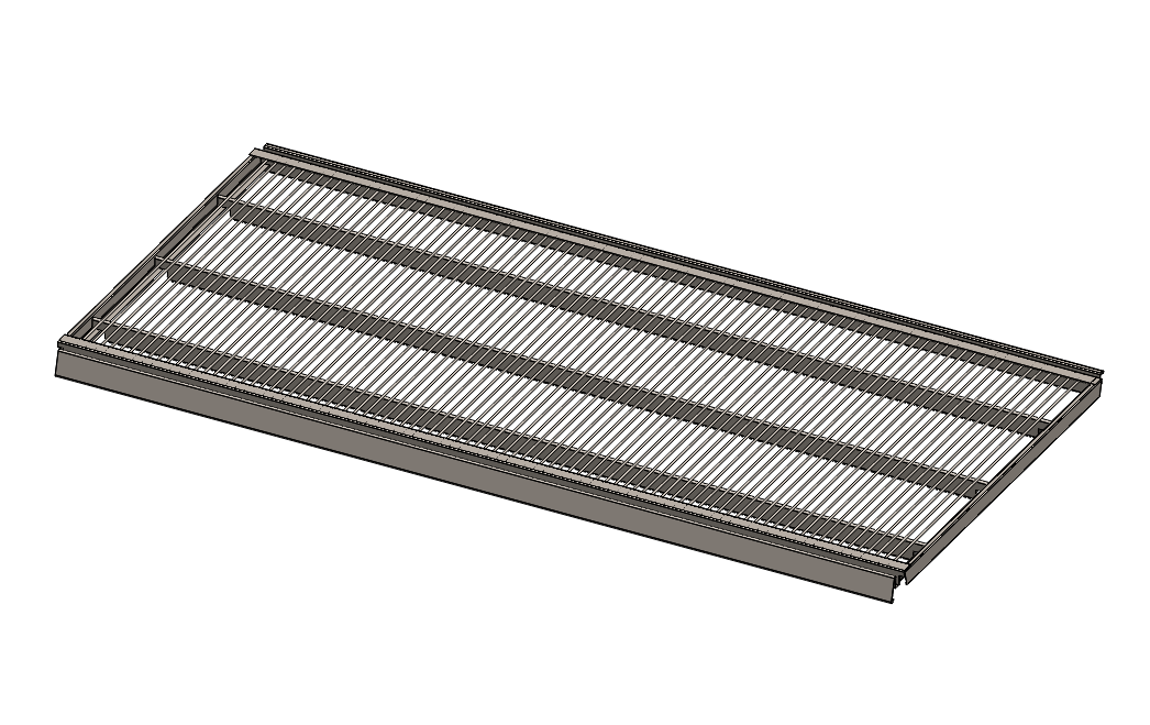 Gondola wire shelf