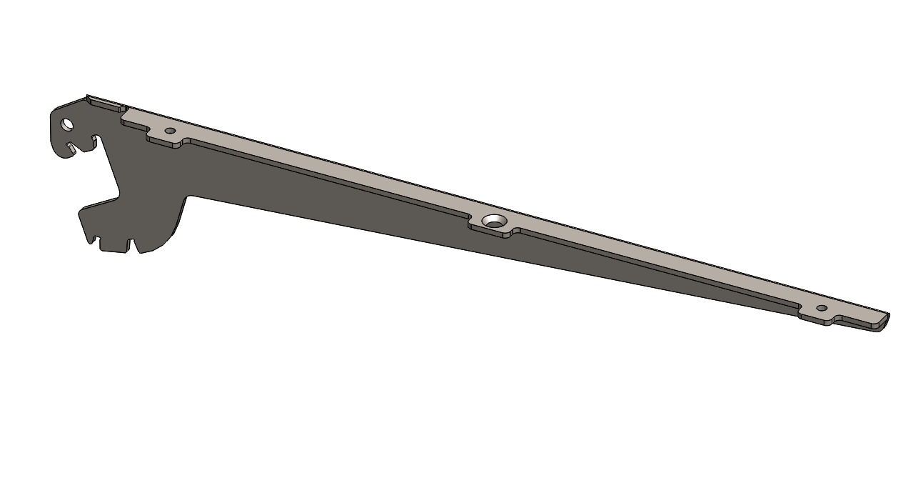 Wood bracket - Adjustable tilt (pair)