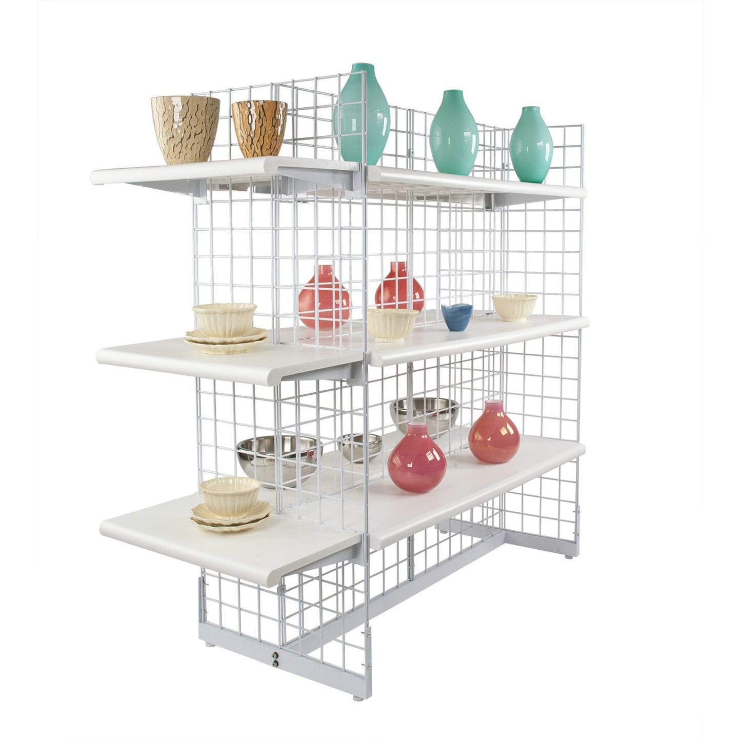 5422 - GONDOLA BASE FOR GRID CHROME