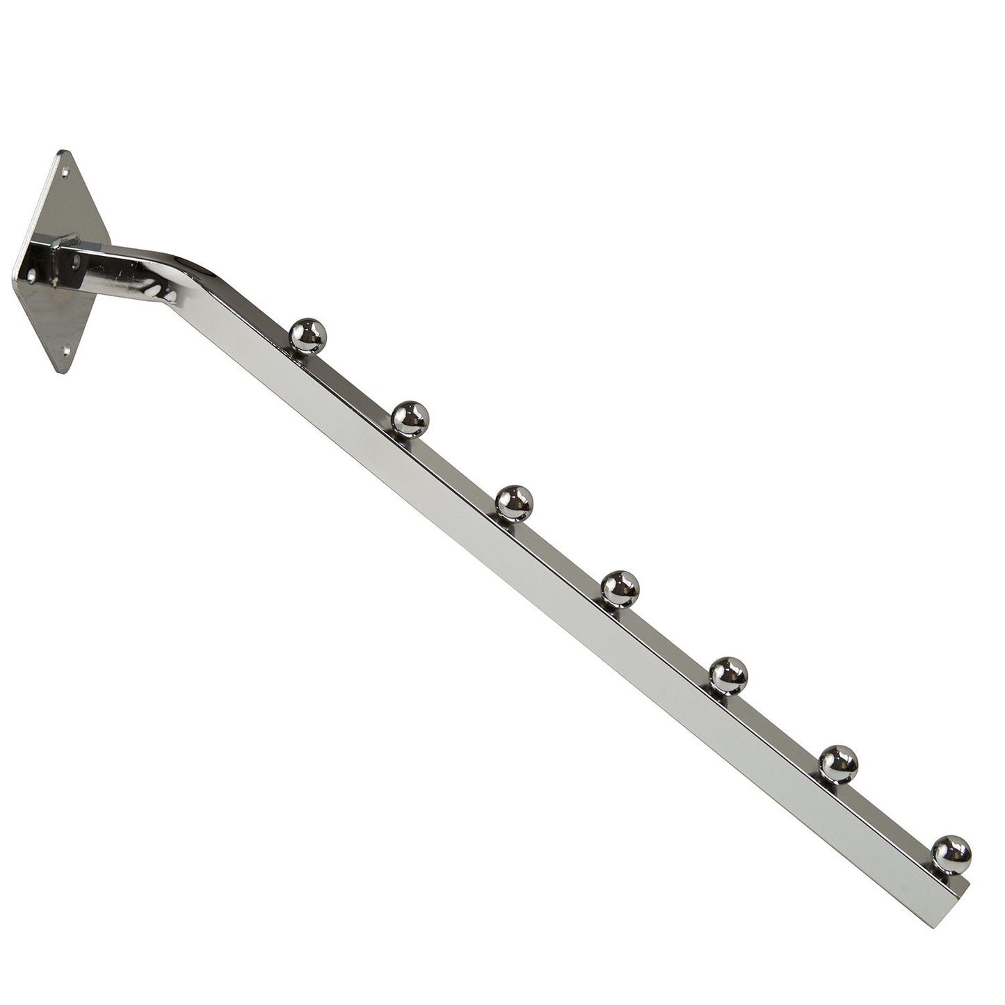 0010 - 7 BALL CHROME WATERFALL WALLMOUNT
