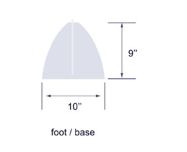 7232704 - Acrylic Counter Shield 36"W x 31.5"H with Acrylic Stand 1-8" Thick
