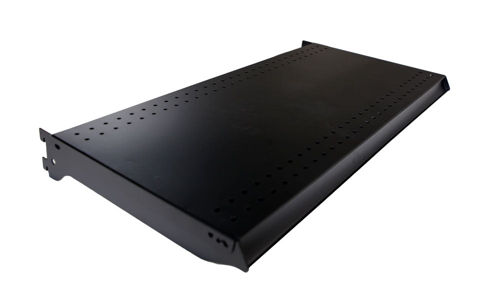 HDG HEAVY DUTY MATTE BLACK GONDOLA SHELVING SYSTEM