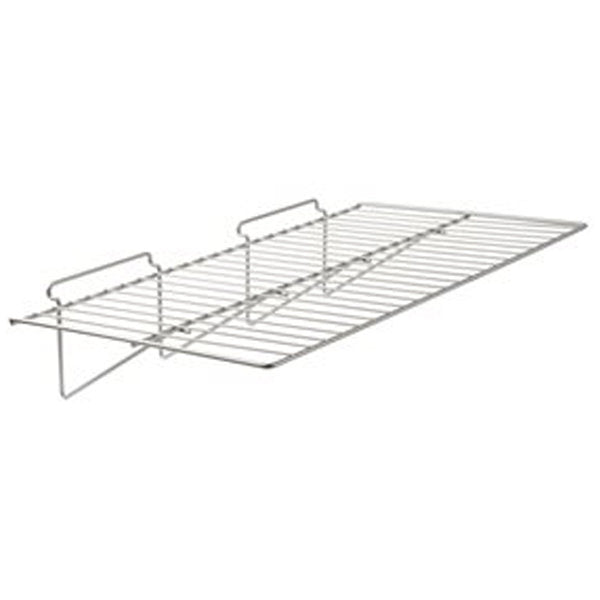 2405 - STRAIGHT SLATWALL SHELF GRIS 23.5"X12"