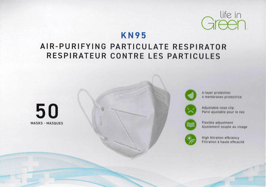 KN95- DISPOSABLE FACE MASK