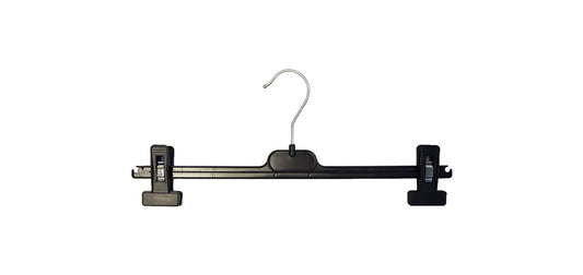 0117 - BLACK PLASTIC SKIRT/PANT WITH SLIDE CLIP PACK OF 200