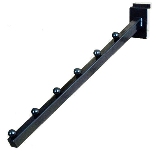 2062 - 6 BALL WATERFALL FOR SLATWALL BLACK
