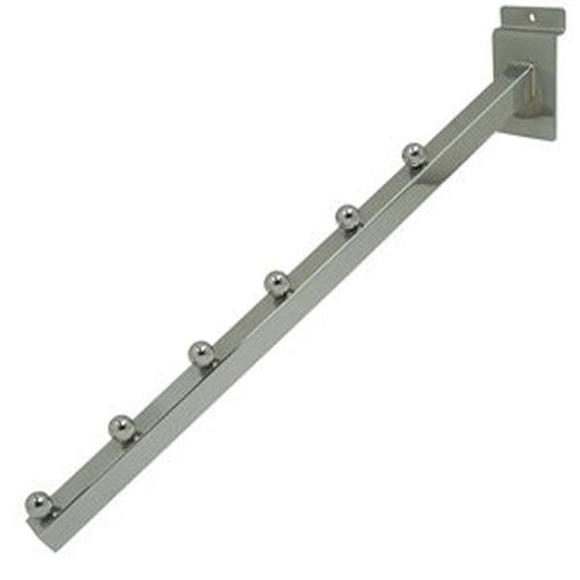 2060 - 6 BALL WATERFALL FOR SLATWALL CHROME