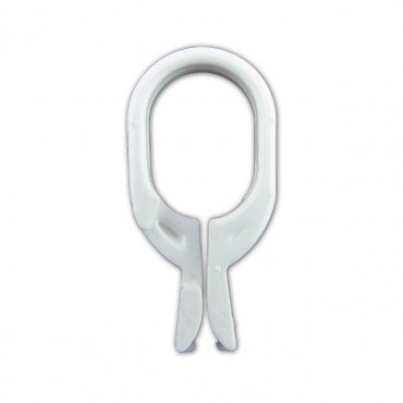 7000015 - WHITE SCARF CLIP