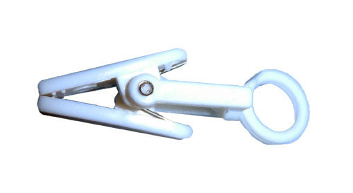7000019 - SMALL CLEVER CLIP WHITE 2"