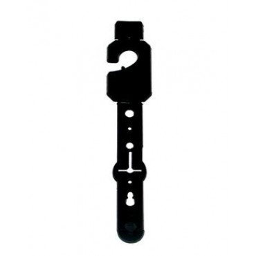 7000080 - PETIT CINTRE CEINTURE NOIR