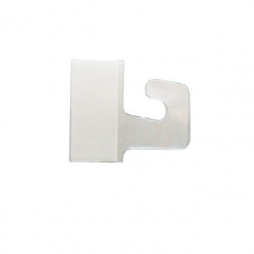 7000206 - J' HOOK TAB CLEAR