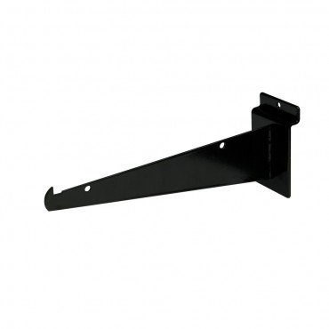 SLATWALL SHELF BRACKET BLACK