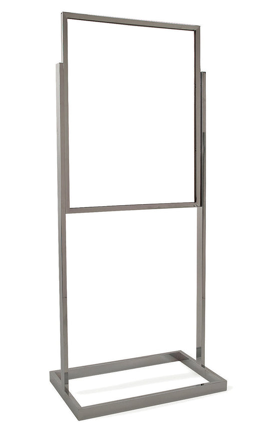 0098 - BULLETIN SIGN HOLDER MATTE BLACK