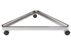 5396 - TRIANGLE BASE GRID CHROME 24"
