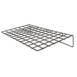 7535552 - GRID SHELF BLACK 23.5"X14"