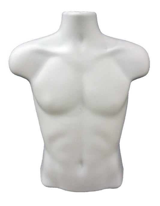 7600876 - MEN'S TORSO FREESTAND WHITE
