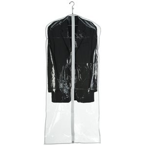 7702027 - SAC À COSTUME VINYLE CLAIR 54"