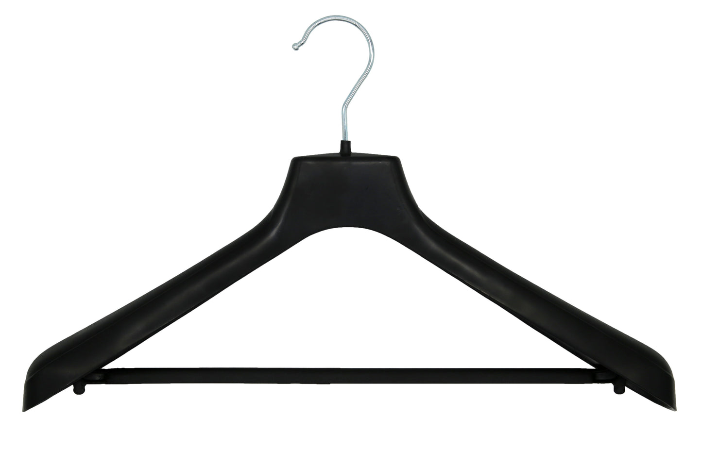 7820355-40 - CINTRE NOIR 17" AVEC BARRE PACK 40 