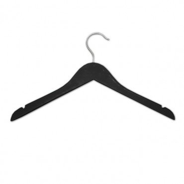 6052 - RUBBER DRESS & SHIRT HANGER 17" PACK 100