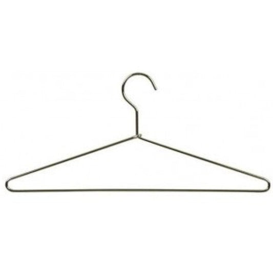 0300 - METAL DRESS AND SHIRT HANGER 16.5" PACK 100