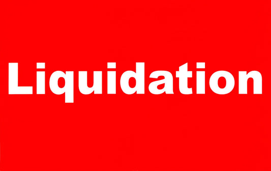 7900896 - ENSEIGNE 7"HX11"L LIQUIDATION