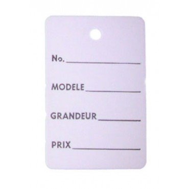 7009 - TICKET FRENCH 1 PART PACK OF 1000