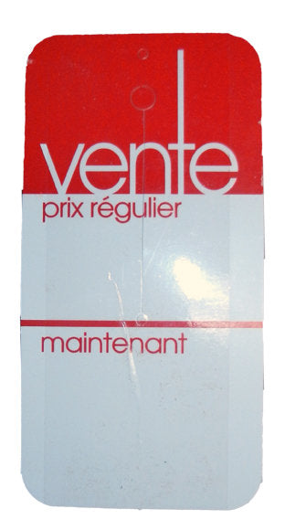7910068 - SALE TAG REGULAR NOW SLIT PACKAGE OF 1000