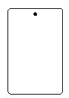 7910251 - White tag without string