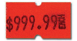 7910323 - Red removable label