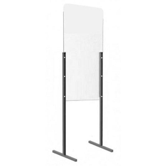9000060 - SELF STANDING SCREEN PROTECTOR MATTE BLACK 32W''X74.5''H