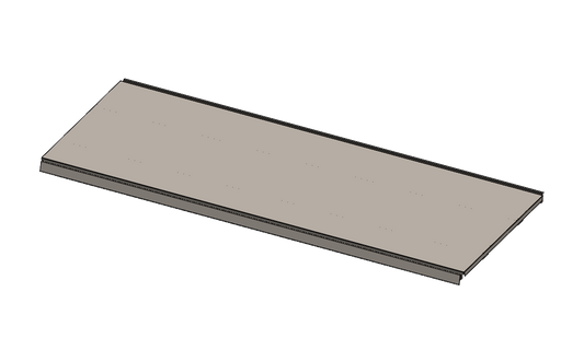 Retail heavy duty commercial shelving