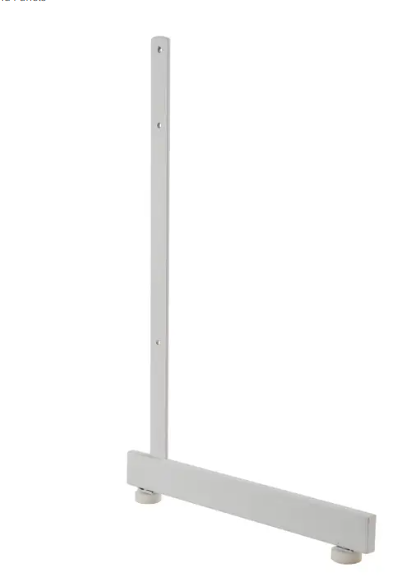 5213 - 12"X12"H WHITE "L" LEGS FOR GRID PANEL, SOLD IN PAIRS