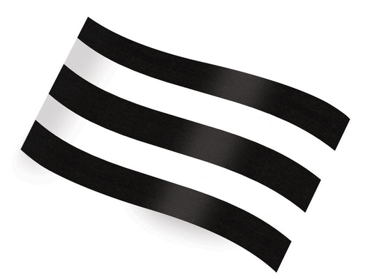 8555 - TISSUE 20X30 BLK-WHT JET LINES