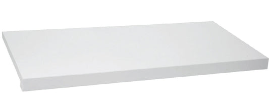 FRONTAL SHELF WHITE 1 1/4" BULLNOSE
