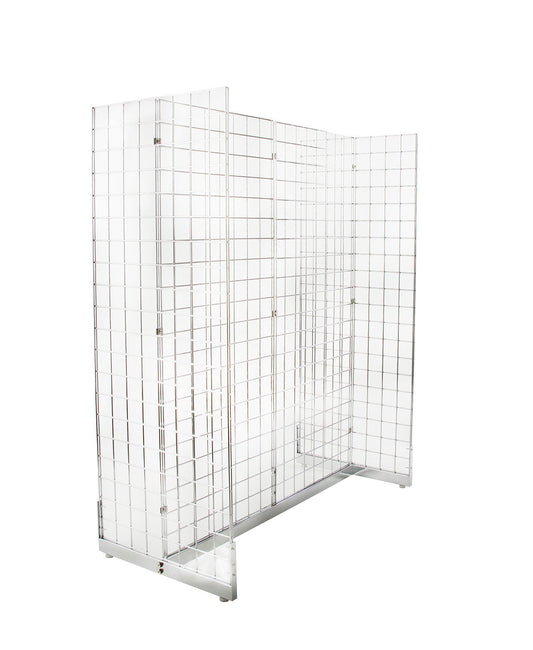 5422 - GONDOLA BASE FOR GRID CHROME