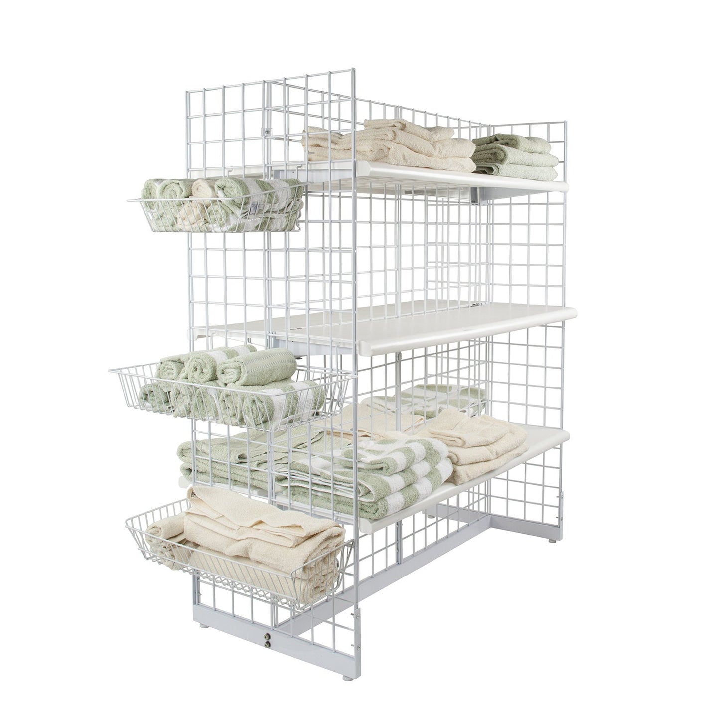 5422 - GONDOLA BASE FOR GRID CHROME