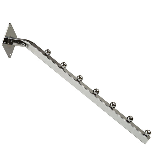 0010 - 7 BALL CHROME WATERFALL WALLMOUNT